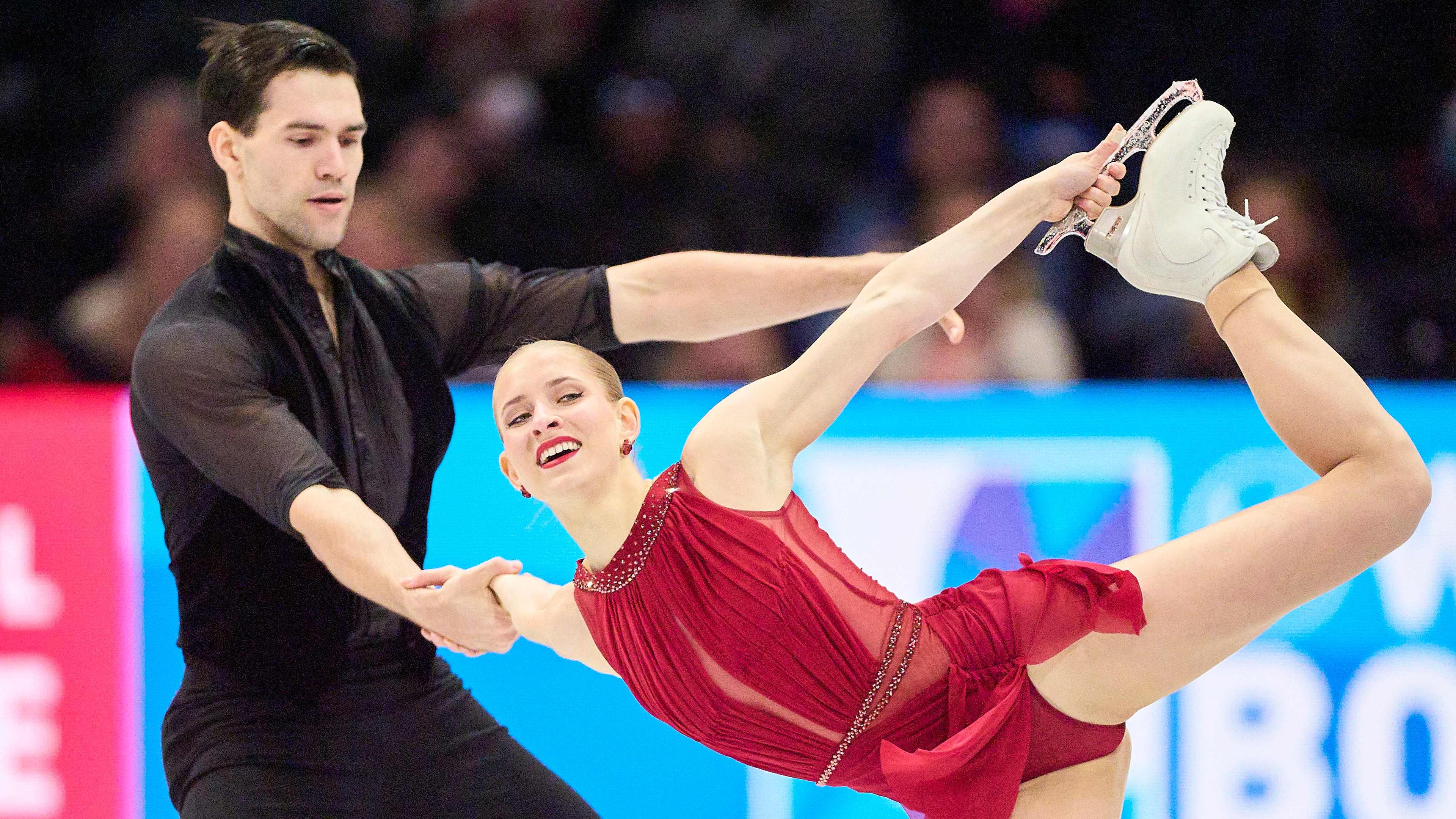Minerva Fabienne Hase und Nikita Volodin in Aktion.
