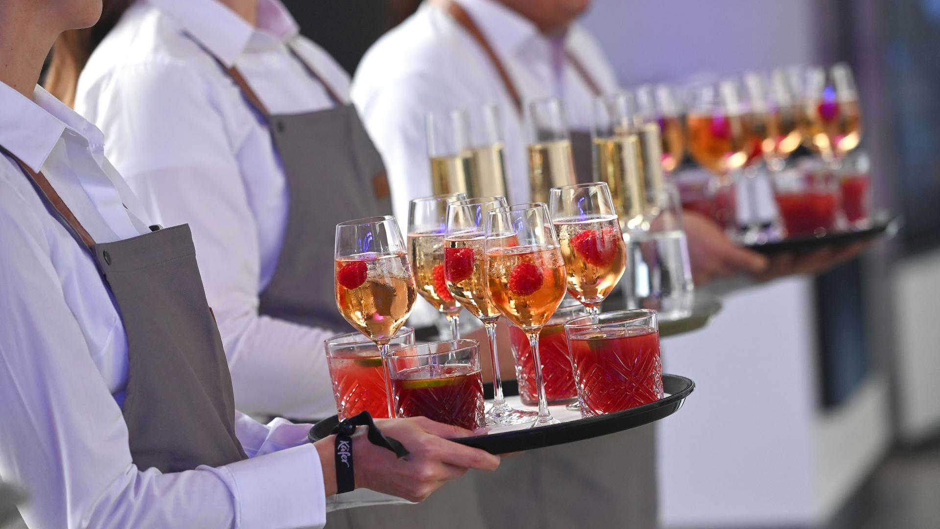 Bedienung in der Gastronomie