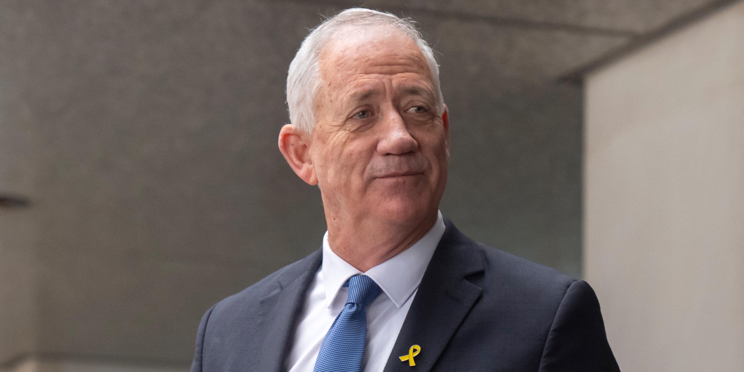Israels Minister Benny Gantz.