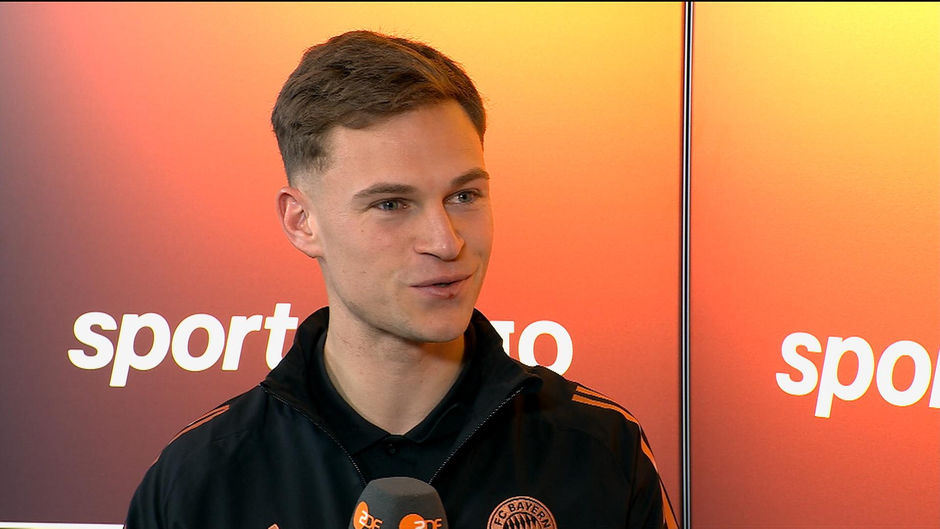 Joshua Kimmich im Gespräch mit dem ZDF am 15.02.25.