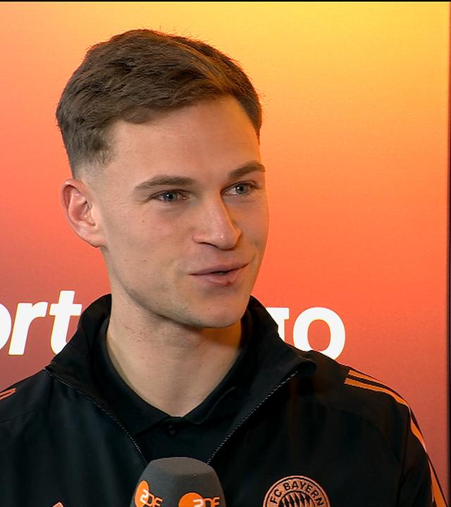 Joshua Kimmich im Gespräch mit dem ZDF am 15.02.25.