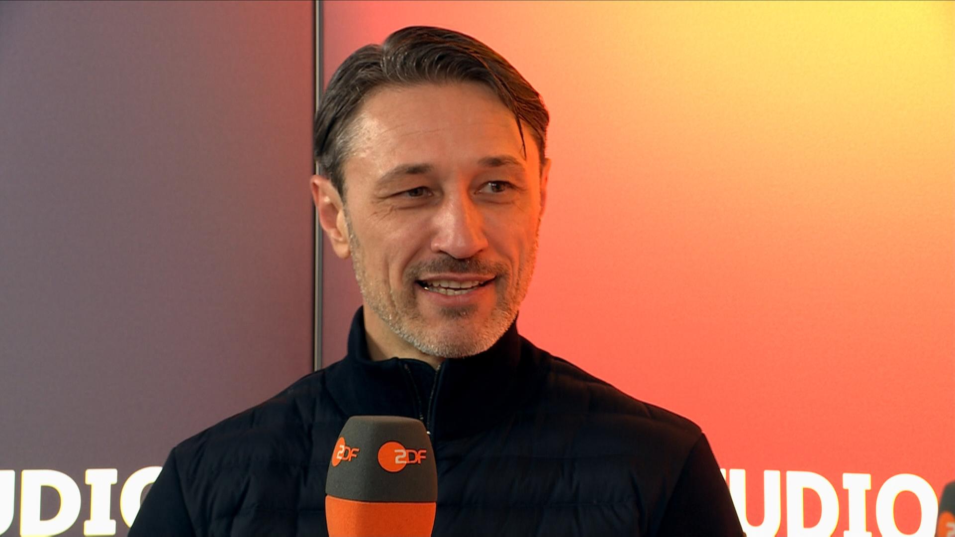 Niko Kovac am 22.02.25 im Gespräch mit dem ZDF.
