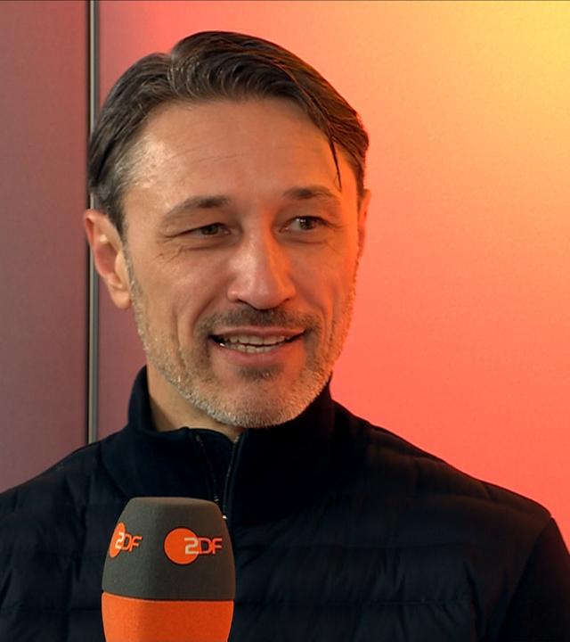 Niko Kovac am 22.02.25 im Gespräch mit dem ZDF.