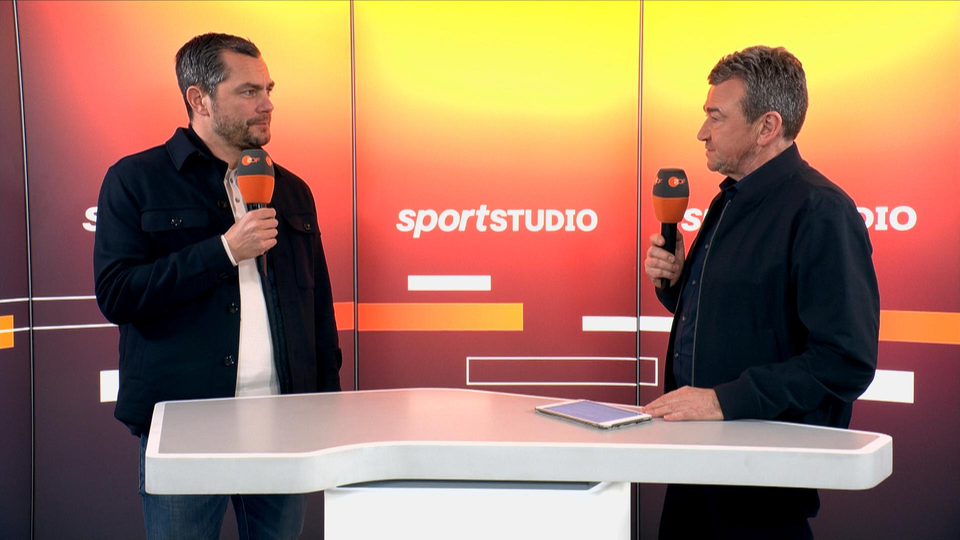 Marcel Schäfer im Gespräch mit Reporter Thomas Skulski am 01.02.25.