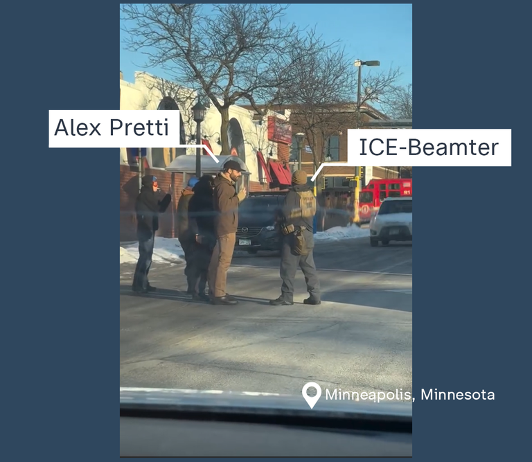 Schüsse in Minneapolis: Anfang der Szene