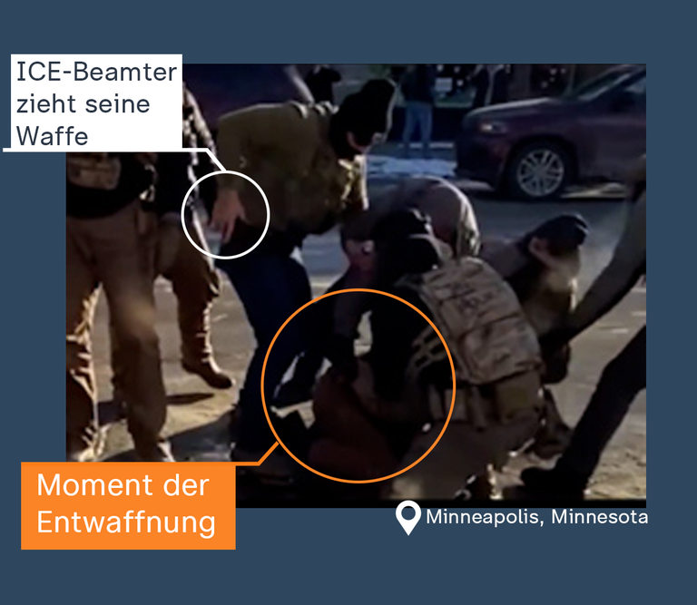 Schüsse in Minneapolis: Entwaffnung