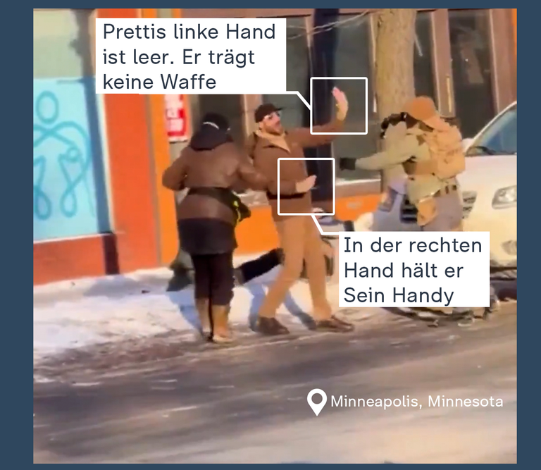 Schüsse in Minneapolis: Entwaffnung