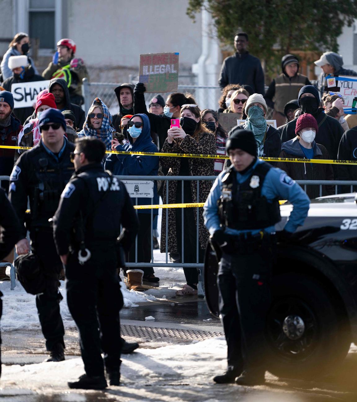 Federal Agents Descend On Minneapolis For Immigration Enforcement Operations