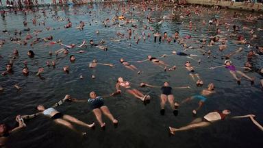 Floating-Weltrekordversuch in Argentinien