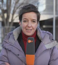 ZDF-Korrespondentin Miriam Steimer berichtet aus Fukushima, Japan