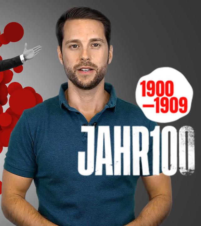 Mirko Drotschmann und eine Bildmontage von Albert Einstein