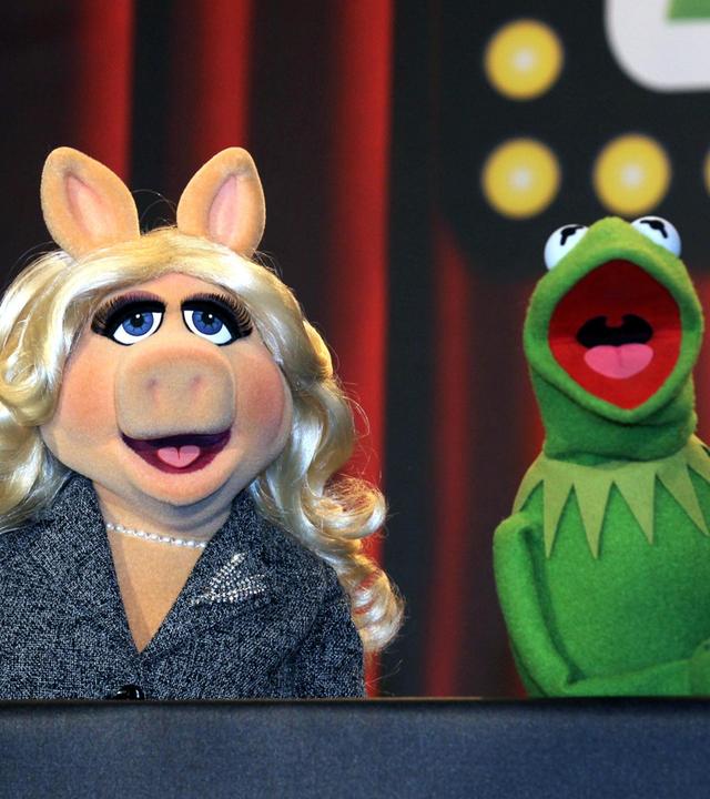 Miss Piggy und Kermit der Frosch
