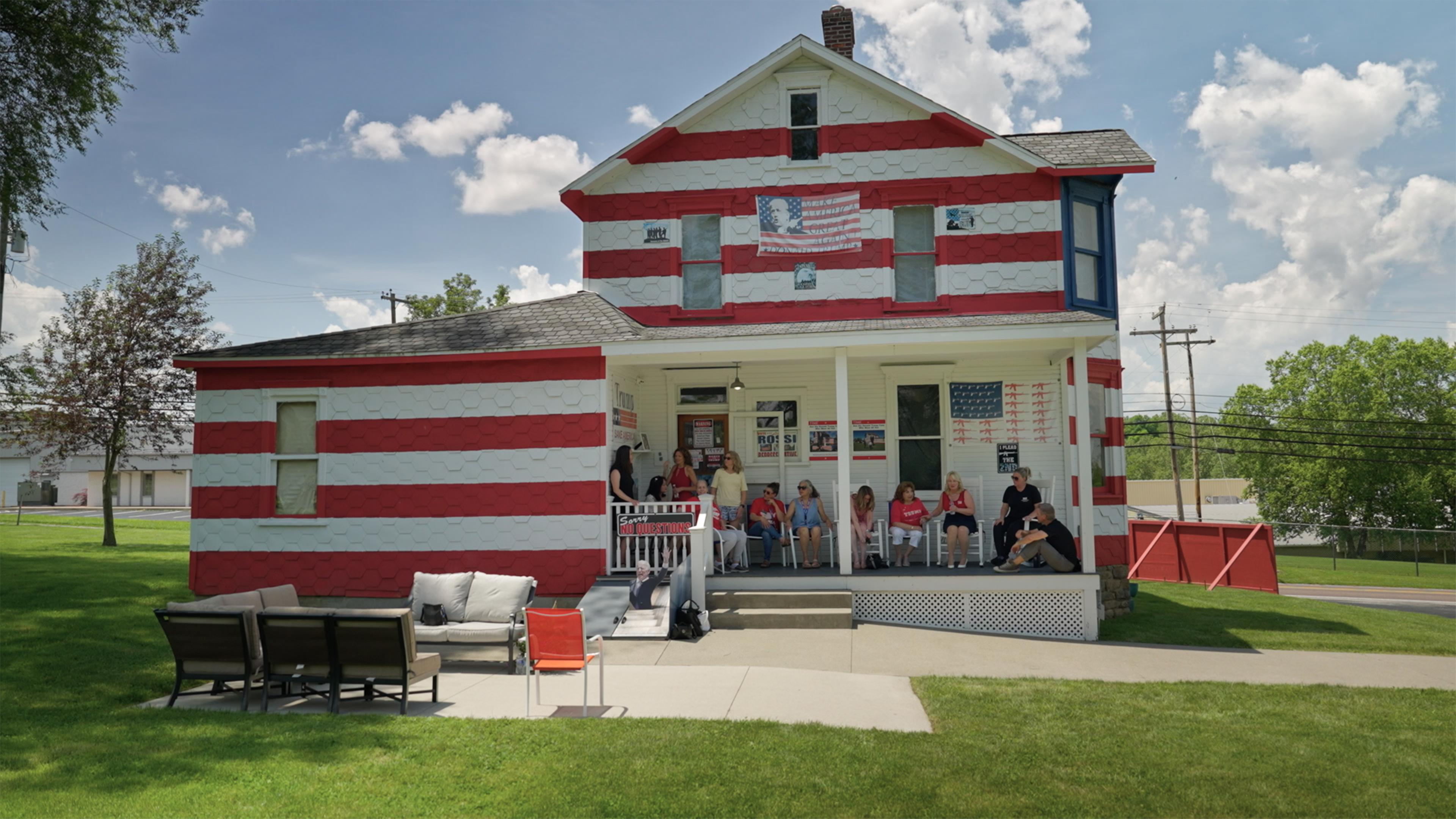 "Markus Lanz - Amerika ungeschminkt": Das Trump-House in Pennsylvania.