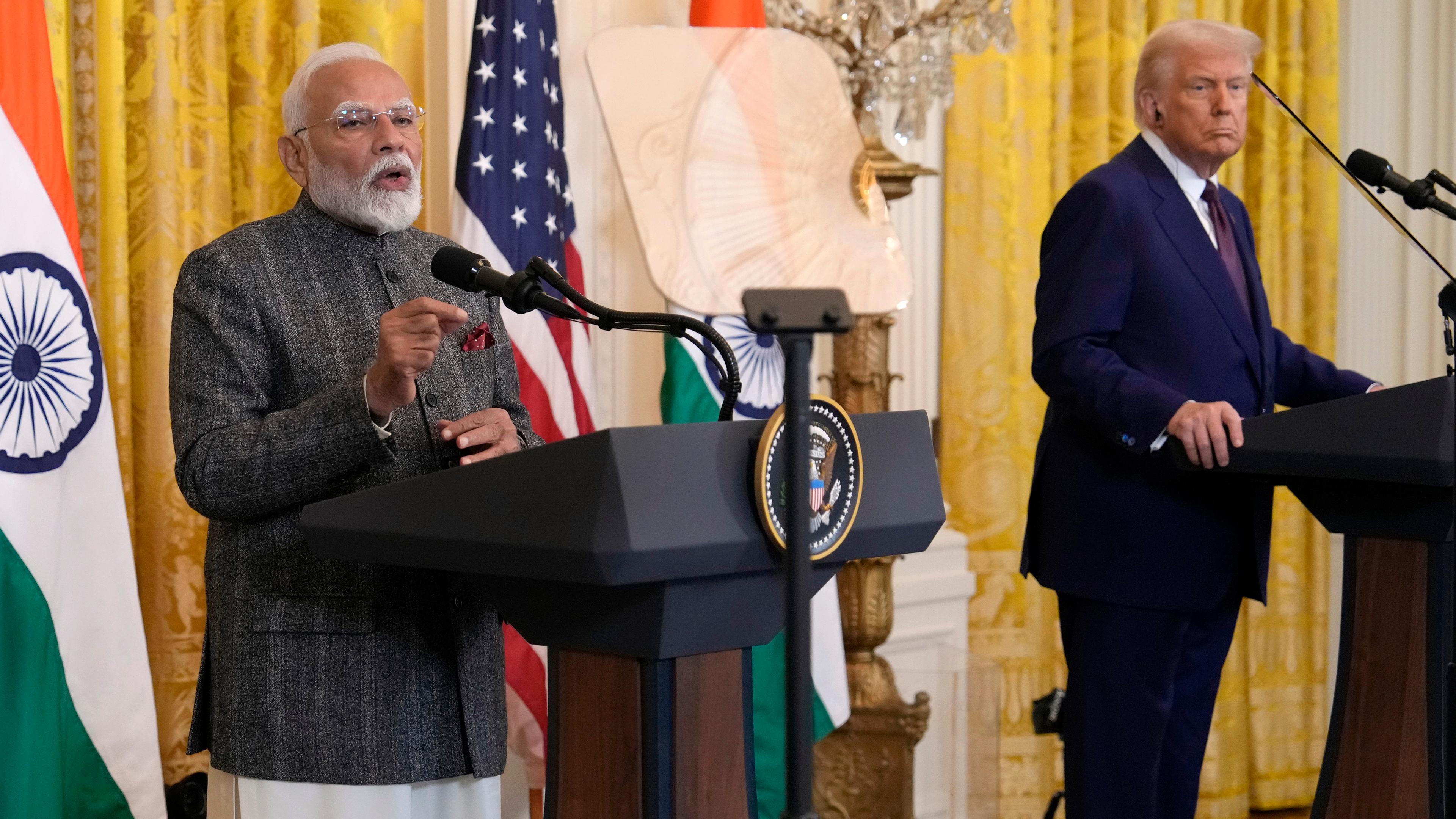 Trump und Modi