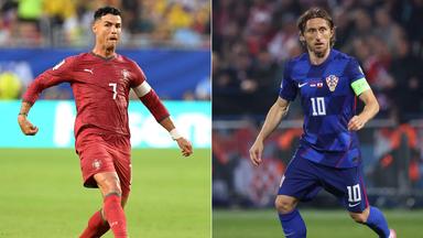 Cristiano Ronaldo und Luka Modric