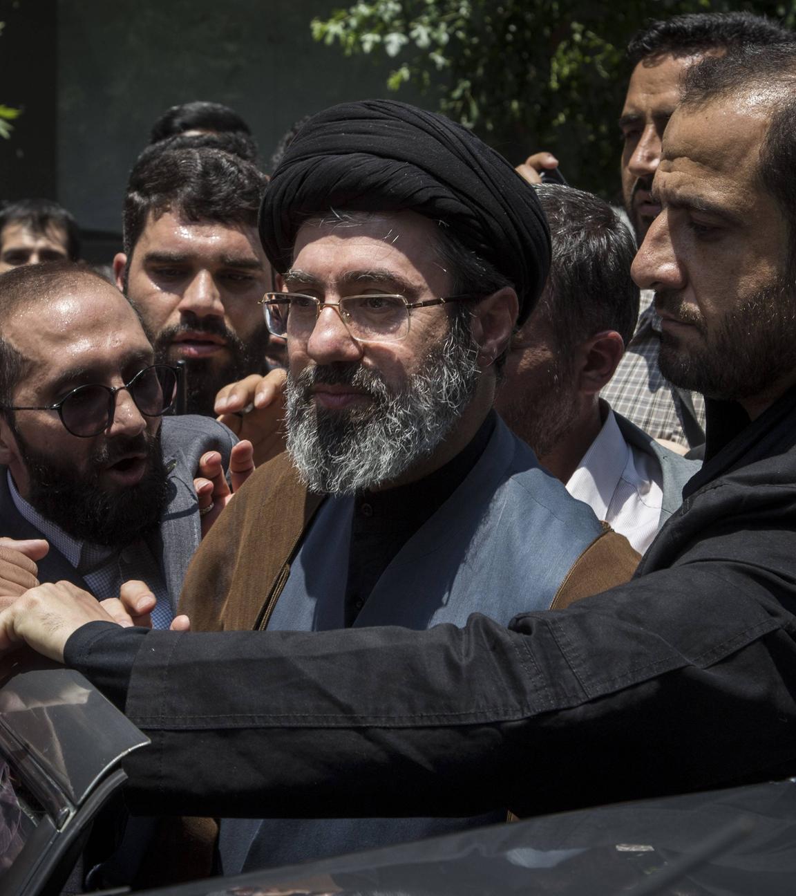 Modschtaba Chamenei, Sohn des Obersten Führers Ali Chamenei, nimmt am 01.05.2019 an einer Parade zum Internationalen Tag von al-Quds (Jerusalem) in Teheran teil. 