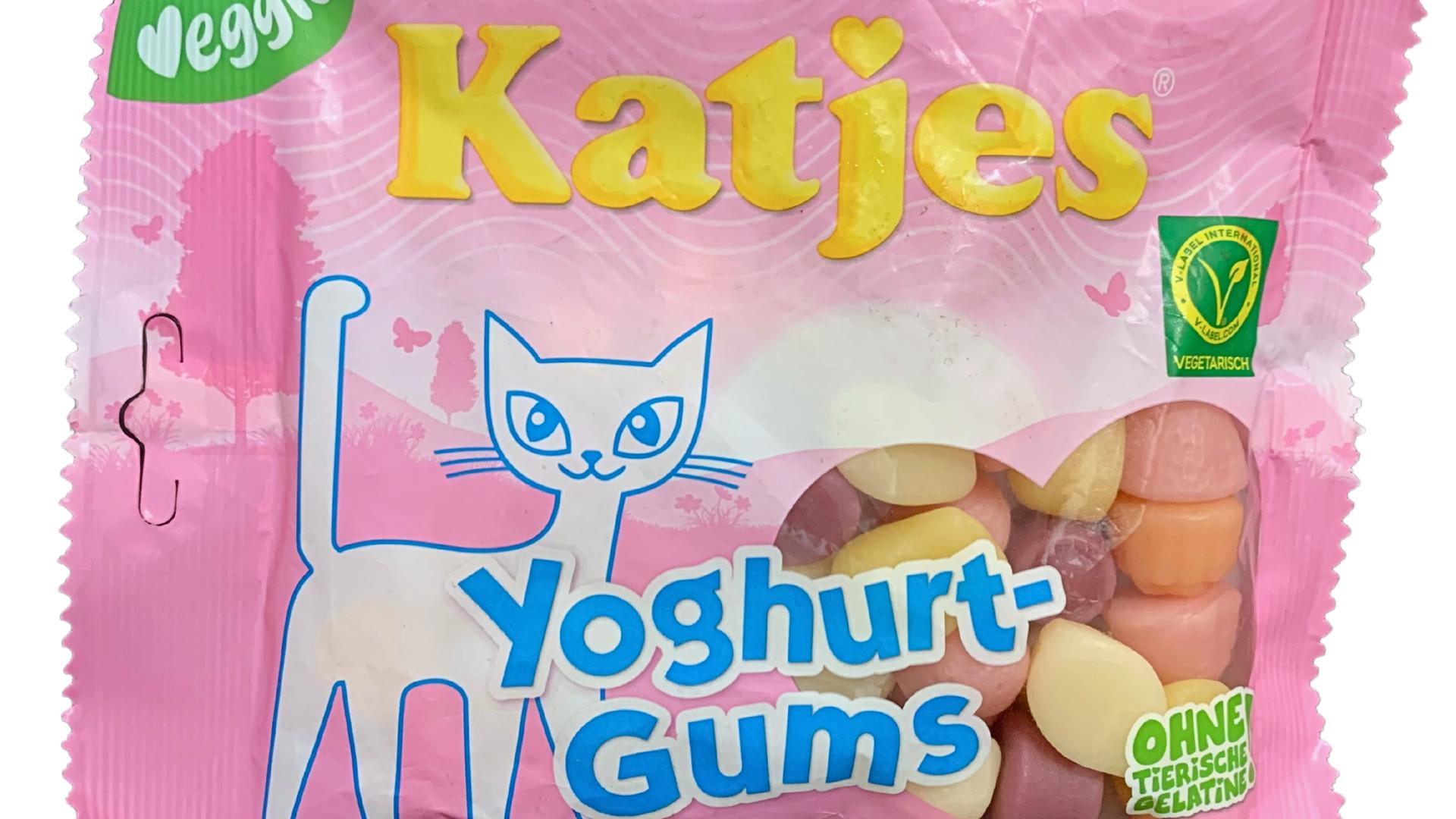 Die Packung von Katjes.