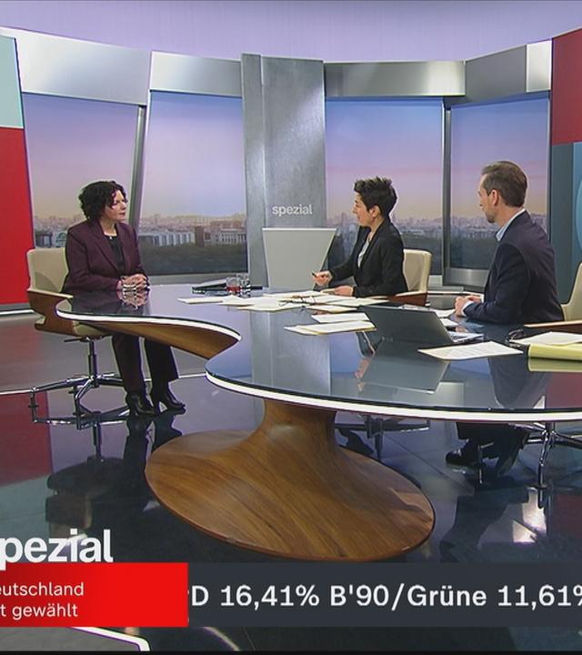 BSW-Vorsitzende Mohamed Ali zum Ergebnis der Bundestagswahl