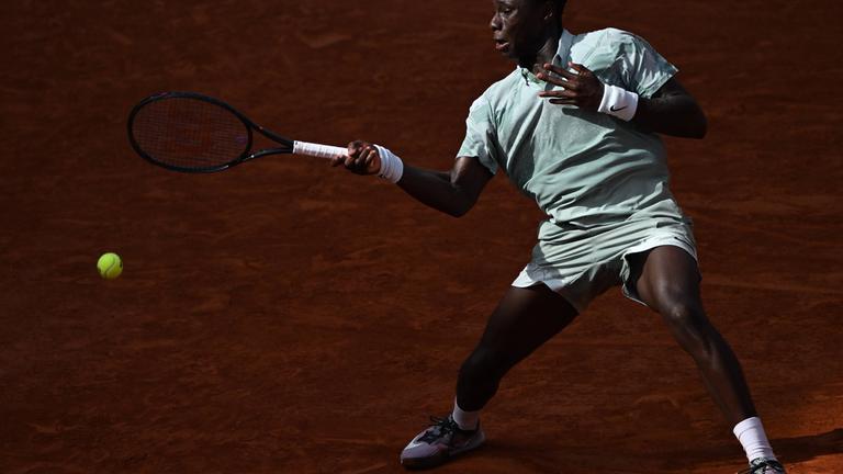 Moise Kouame (Frankreich) in Aktion. 