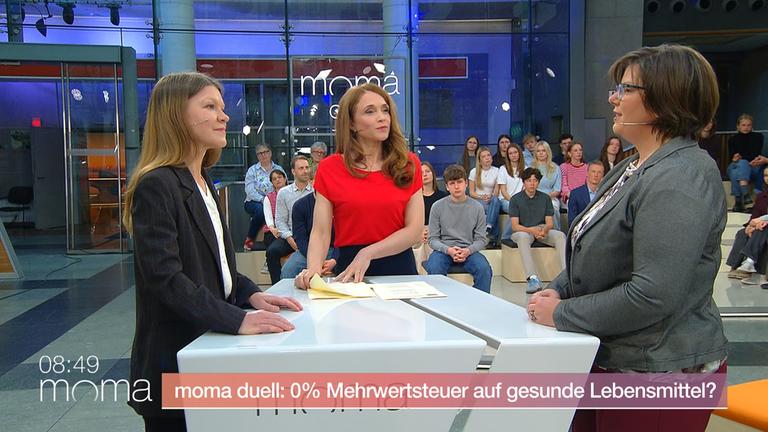 moma duell: Gesunde Lebensmittel - 0% Steuer?