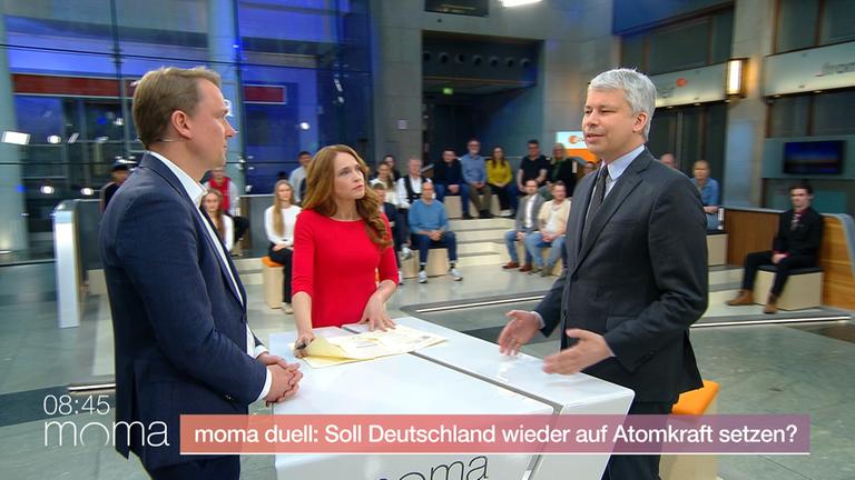 moma duell: Rückkehr zur Kernenergie?     