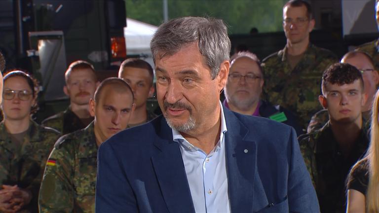 Söder: "Bundeswehr ist zentral wichtig"