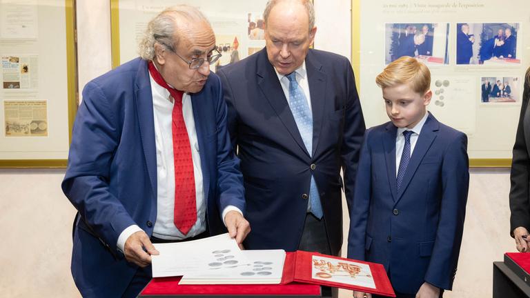 Fürst Albert unterwegs mit Sohn Jacques