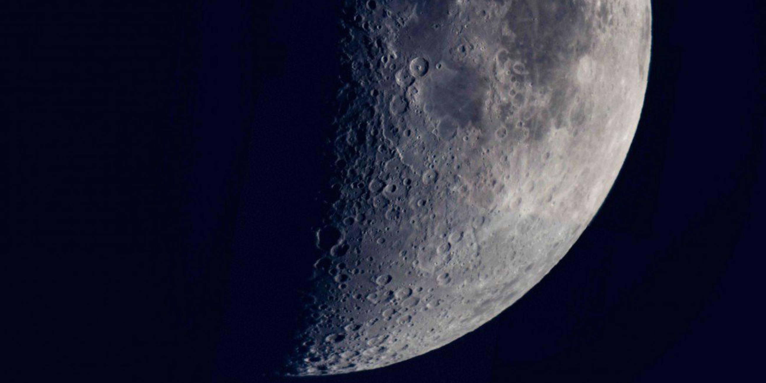 Der Mond am 02.01.2019