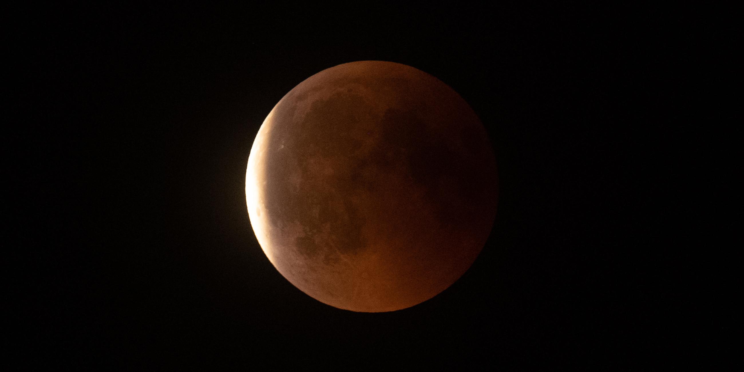 Mondfinsternis in Berlin 