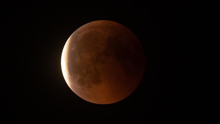 Mondfinsternis in Berlin 
