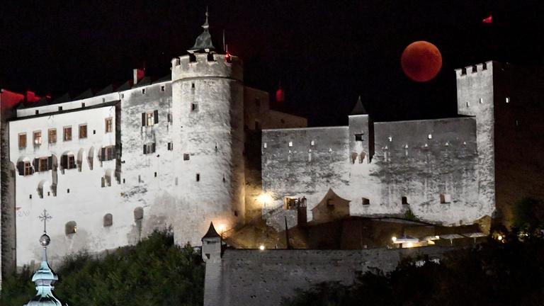 Mondfinsternis in Salzburg