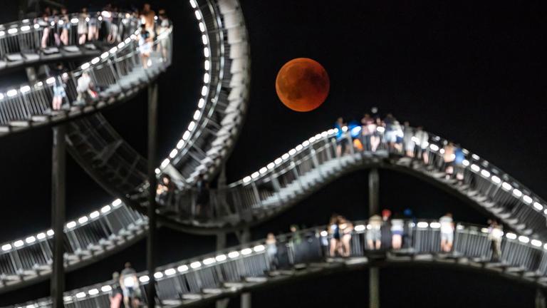 Mondfinsternis in Duisburg