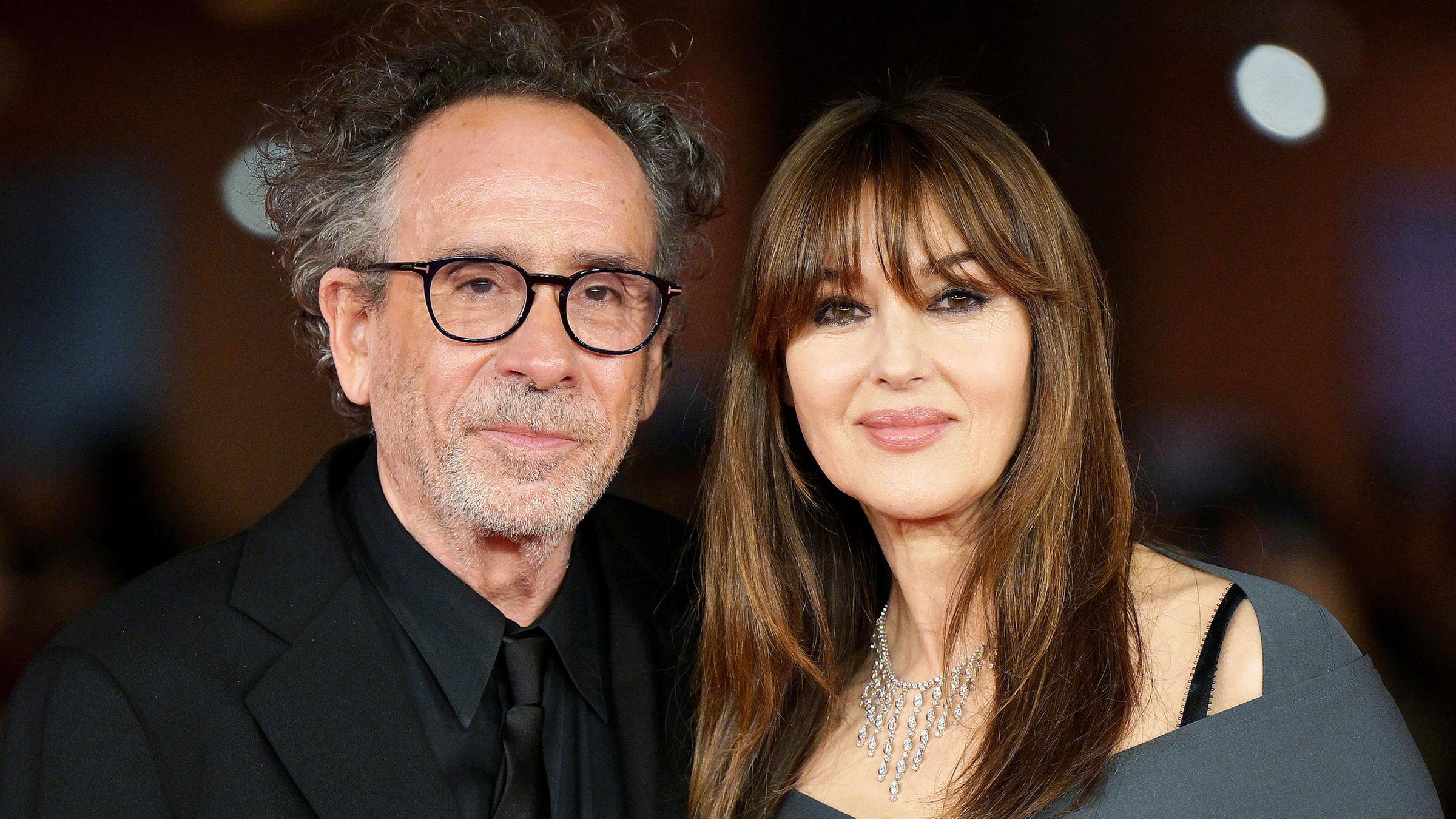 Monica Bellucci und Tim Burton