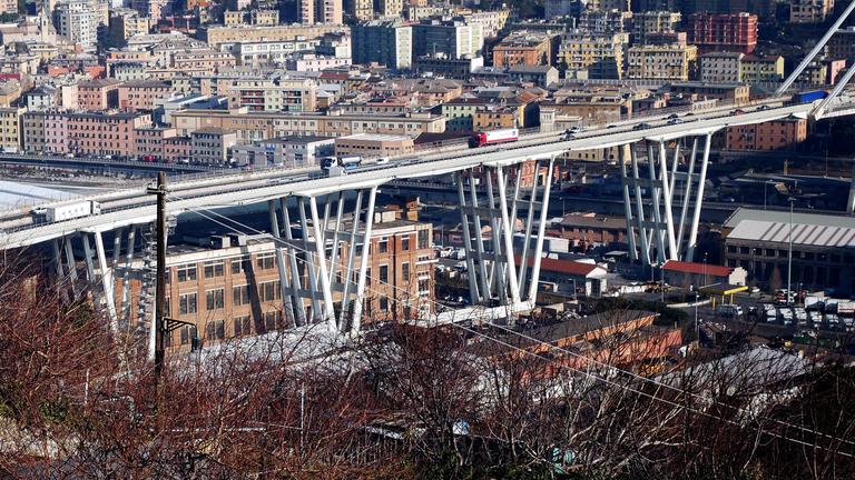 Morandi-Brücke über Genua