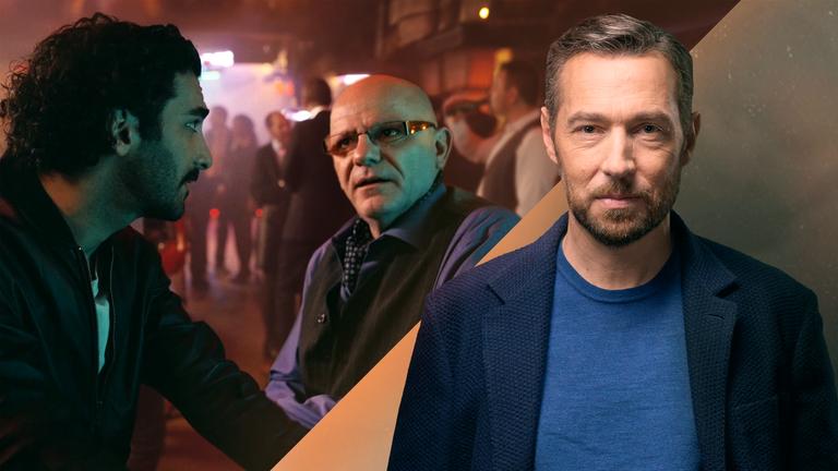 "XY gelöst mit Sven Voss - Staffel 4: Mord am Disco-König": Montage Sven Voss mit einer Szene aus dem Fall.