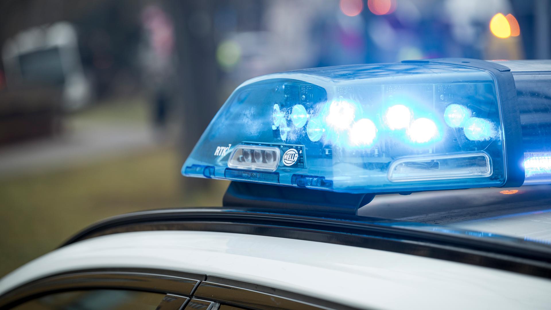 Blaulicht der Polizei