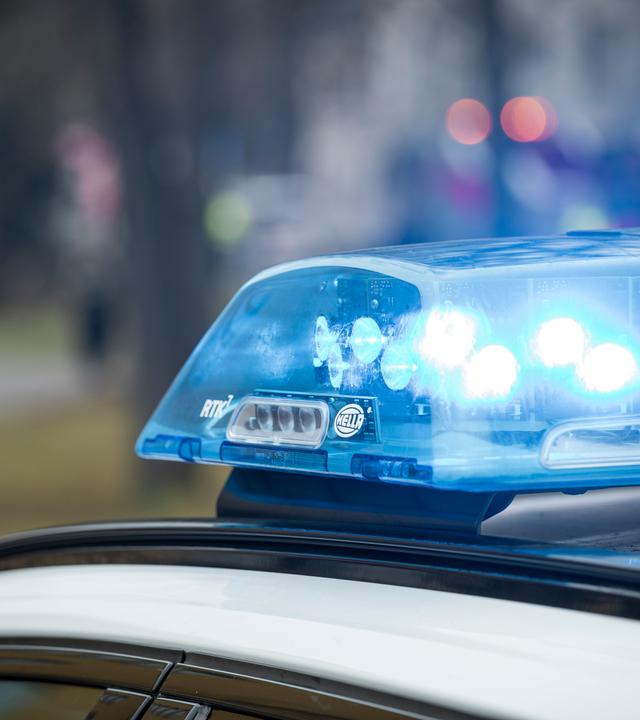Blaulicht der Polizei