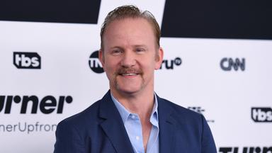 Der Dokumentarfilmer Morgan Spurlock auf dem roten Teppich beim Turner Upfront 2017 in New York City.