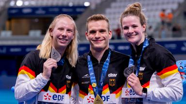 Moritz Linus Wesemann holt Gold bei den Europameisterschaften – Silber für Pauline Alexandra Pfeif und Elena Wassen. 