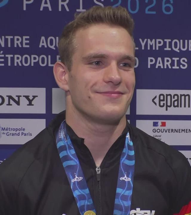 Deutschlands Wasserspringer Moritz Wesemann im ZDF-Interview