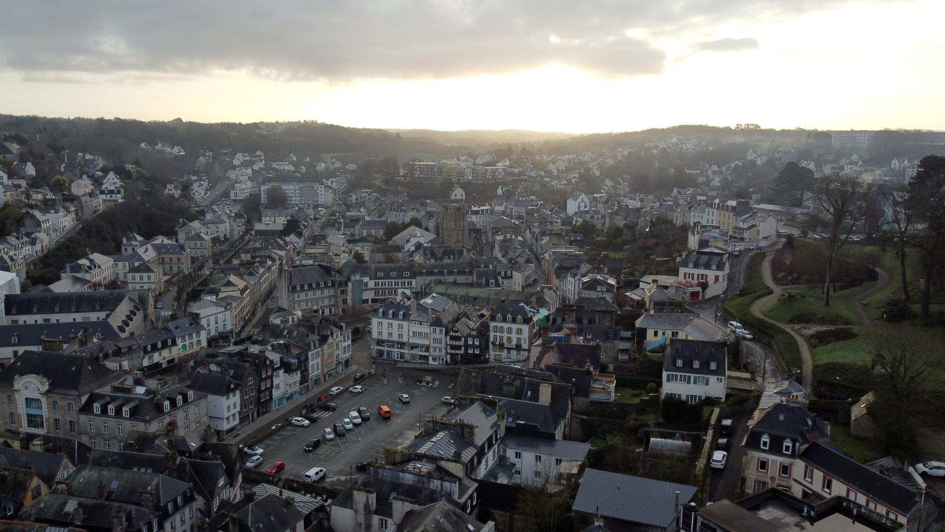 Morlaix von oben