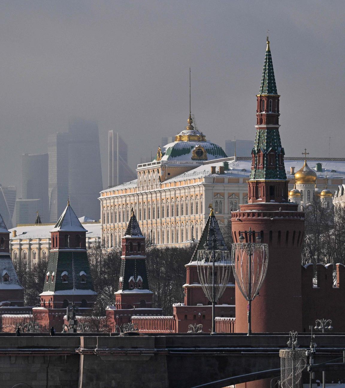 Archiv: Der Kreml im Zentrum Moskaus.