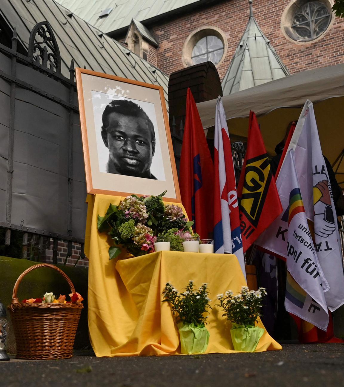 Gedenkstätte für Mouhammed Lamine Dramé