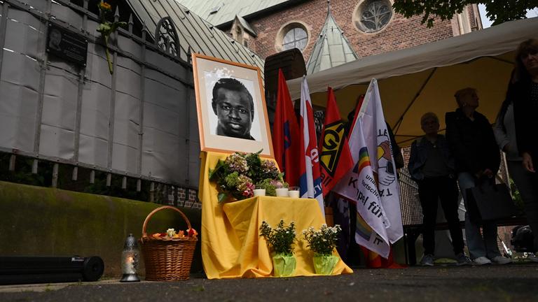 Gedenkstätte für Mouhammed Lamine Dramé