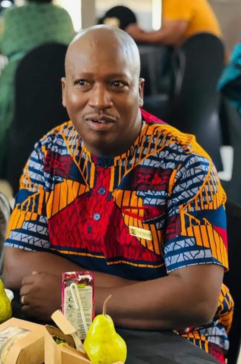 Mpho Sesedinyane, ein südafrikanischer Lokalpolitiker.