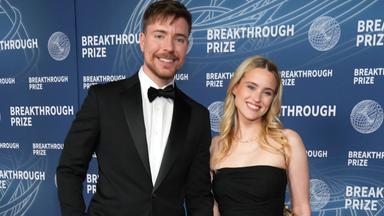 MrBeast mit seiner Freundin Thea Booysen