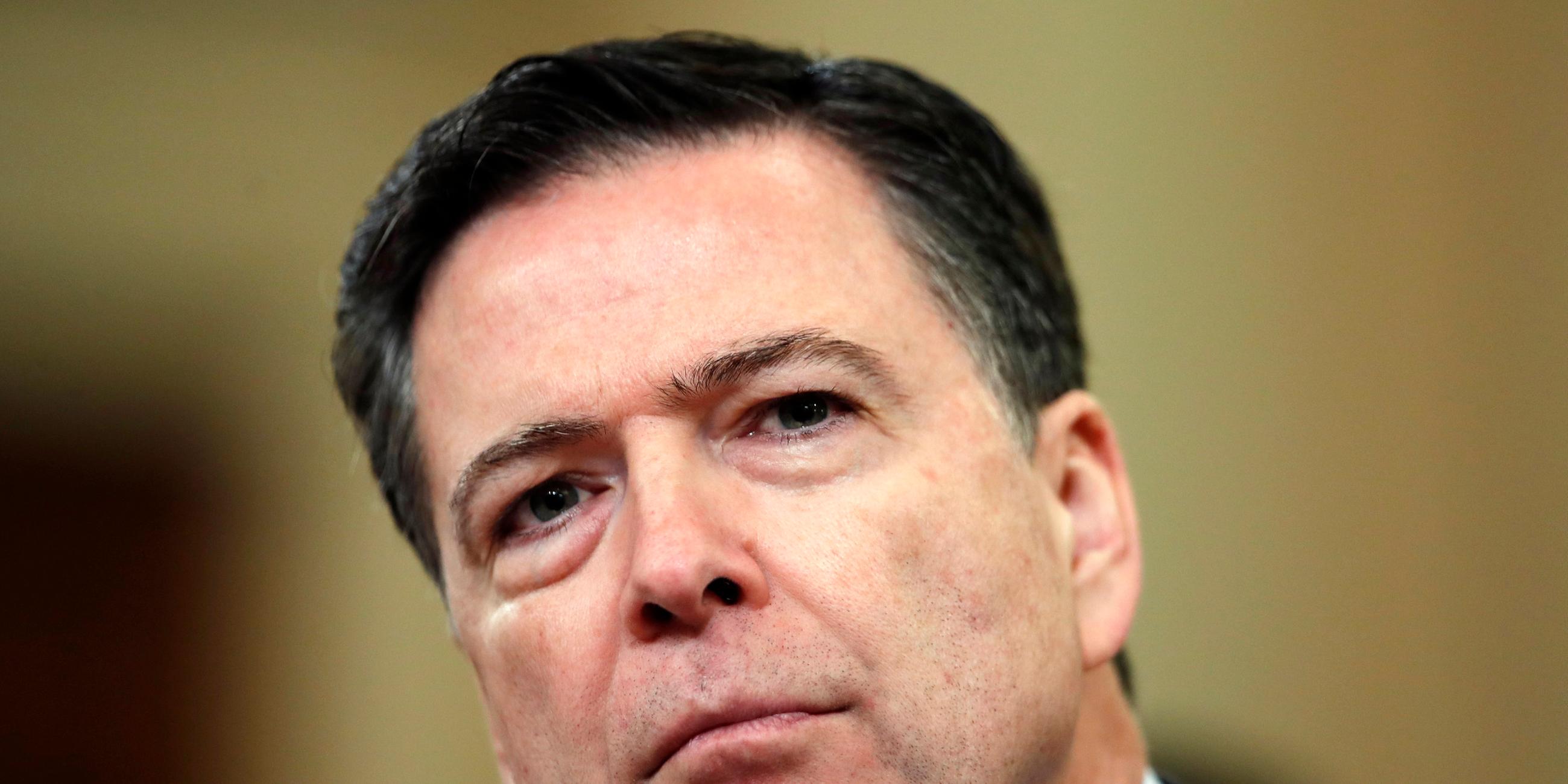 Der ehemalige FBI-Chef James Comey wurde von Donald Trump gefeuert.