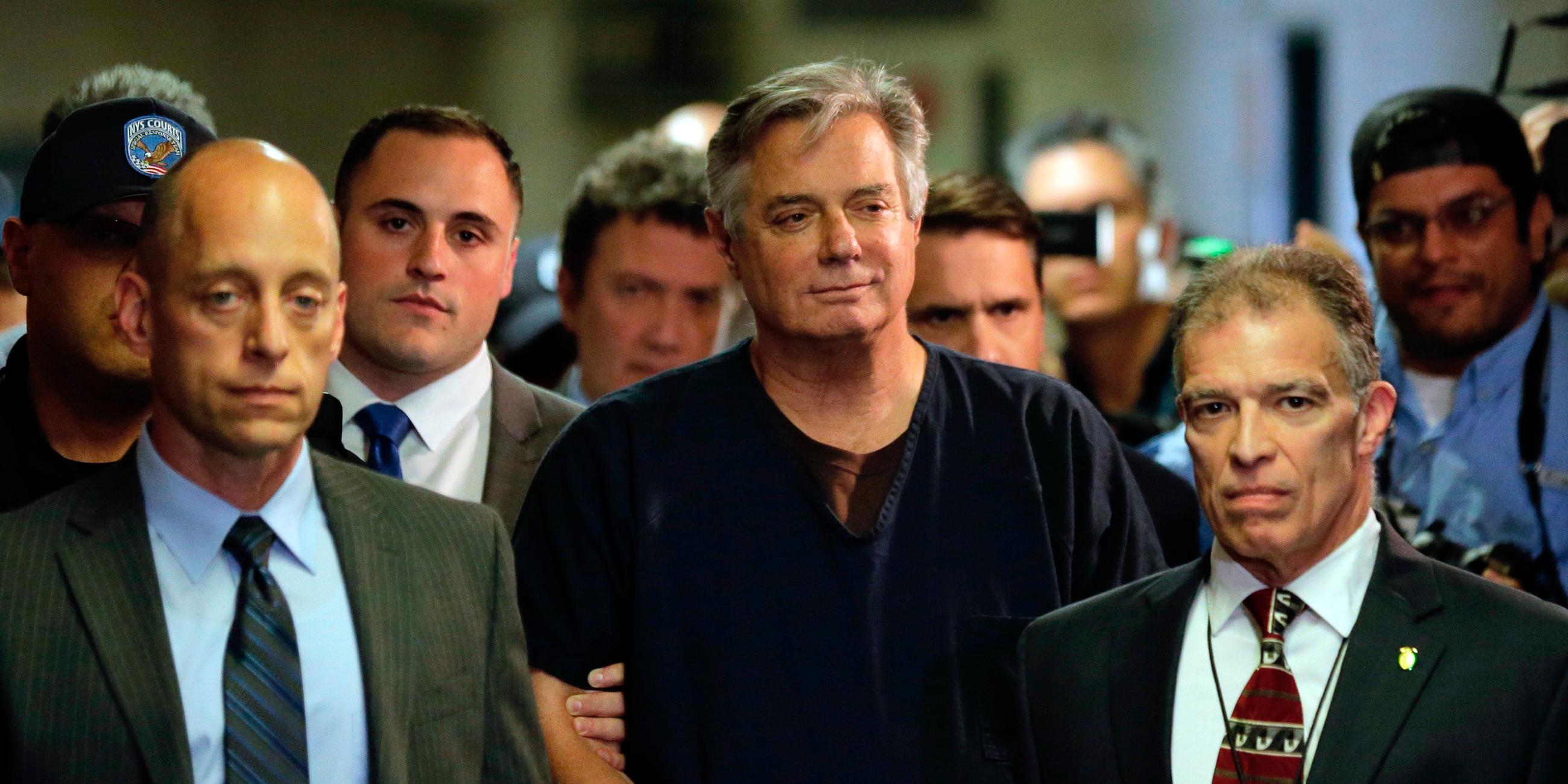 Trumps Ex-Wahlkampfchef Paul Manafort wird verurteilt.