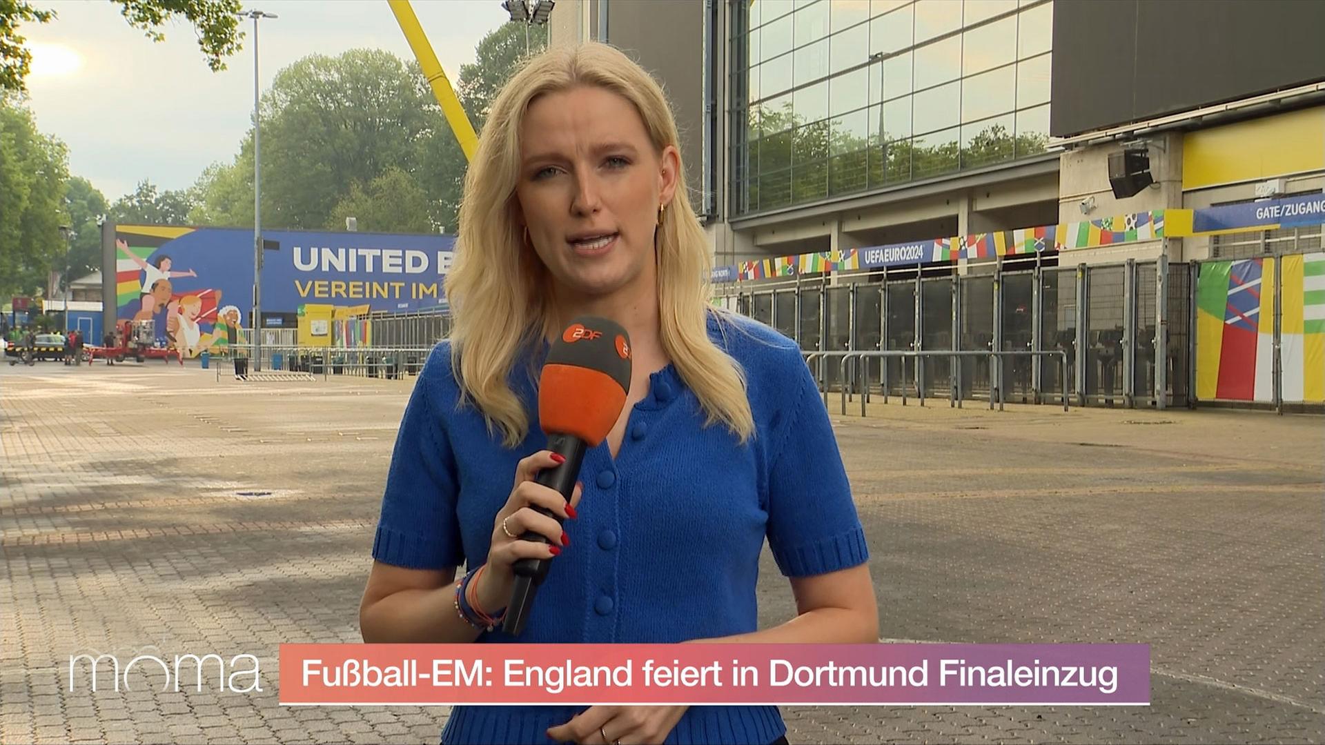 Franziska Müllers | ZDF-Reporterin in Dortmund