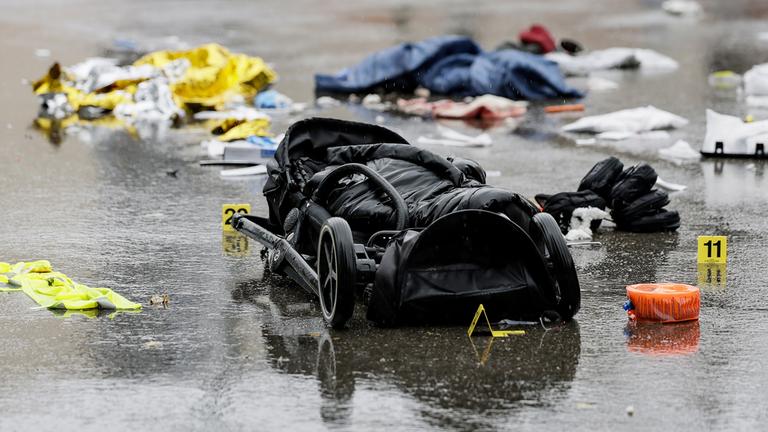 Beweismittel auf der Straße